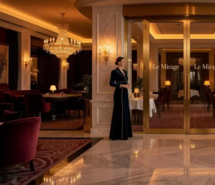 Elegantni ulaz u luksuzni restoran Star Issima